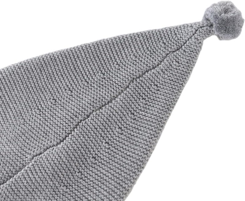 LLmoway Toddler Infant Winter Hat Warm Cotton Knit Skull Cap Stocking Cap Slouchy Beanie for Baby Kids Boys Girls - Image 4